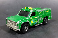 1986 Hot Wheels Workhorses Rescue Ranger Green Die Cast Toy Truck Vehicle - Treasure Valley Antiques & Collectibles