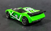 2009 Hot Wheels Track Stars Nerve Hammer Bright Green #9 Die Cast Toy Car Vehicle