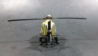 2006 Hot Wheels Aerial Attack 1989 Propper Chopper Stinger Yellow Die Cast Toy Helicopter - Treasure Valley Antiques & Collectibles