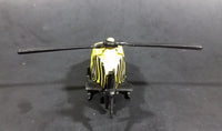 2006 Hot Wheels Aerial Attack 1989 Propper Chopper Stinger Yellow Die Cast Toy Helicopter - Treasure Valley Antiques & Collectibles