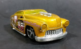 2005 Hot Wheels Crazed Clowns Series II '49 Merc (HardNoze) Gold Die Cast Toy Car Vehicle - Treasure Valley Antiques & Collectibles