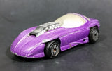 1993 Hot Wheels Silhouette II Metalflake Purple Die Cast Toy Car Vehicle