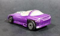 1993 Hot Wheels Silhouette II Metalflake Purple Die Cast Toy Car Vehicle