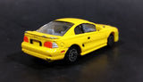 Realtoy Ford Mustang Yellow Die Cast Toy Car Vehicle - 1/64 Scale - Treasure Valley Antiques & Collectibles