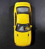 Realtoy Ford Mustang Yellow Die Cast Toy Car Vehicle - 1/64 Scale - Treasure Valley Antiques & Collectibles