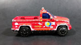 2006 Matchbox Polar Rescue Troop Carrier Red Die Cast Toy Truck Vehicle - Treasure Valley Antiques & Collectibles