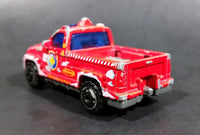 2006 Matchbox Polar Rescue Troop Carrier Red Die Cast Toy Truck Vehicle - Treasure Valley Antiques & Collectibles