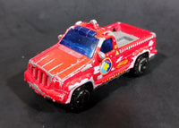 2006 Matchbox Polar Rescue Troop Carrier Red Die Cast Toy Truck Vehicle - Treasure Valley Antiques & Collectibles