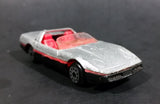 1980s Zee Dyna Wheels 1984 Chevrolet Corvette Silver Targa Top D76 Die Cast Toy Convertible Sports Car Vehicle - Treasure Valley Antiques & Collectibles