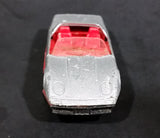 1980s Zee Dyna Wheels 1984 Chevrolet Corvette Silver Targa Top D76 Die Cast Toy Convertible Sports Car Vehicle - Treasure Valley Antiques & Collectibles