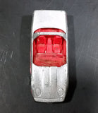 1980s Zee Dyna Wheels 1984 Chevrolet Corvette Silver Targa Top D76 Die Cast Toy Convertible Sports Car Vehicle