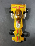 Rare 1980s Yatming McLaren Ford Shell Fuel Gold #4 No. 1304 Die Cast Toy Race Car Vehicle