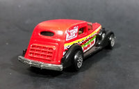 1998 Hot Wheels Tropicool '35 Classic Caddy Jammin' Tours Red Die Cast Toy Car Vehicle - Treasure Valley Antiques & Collectibles