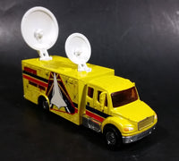 Rare Matchbox Freightliner M2 106 Satellite Aerospace Tracking Vehicle Truck Yellow 18 Die Cast Toy Vehicle - Treasure Valley Antiques & Collectibles