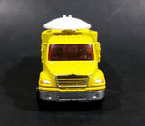 Rare Matchbox Freightliner M2 106 Satellite Aerospace Tracking Vehicle Truck Yellow 18 Die Cast Toy Vehicle - Treasure Valley Antiques & Collectibles