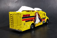 Rare Matchbox Freightliner M2 106 Satellite Aerospace Tracking Vehicle Truck Yellow 18 Die Cast Toy Vehicle - Treasure Valley Antiques & Collectibles