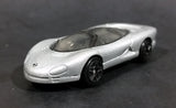 Motor Max Chevrolet Corvette Indy Silver Concept Car Die Cast Toy Vehicle - 5 Spoke Wheels - Treasure Valley Antiques & Collectibles