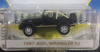 Greenlight Hollywood Collectibles Field of Dreams Movie 1987 Jeep Wrangler YJ Black Die Cast Toy Car - New in Package - 1:64 Scale - Treasure Valley Antiques & Collectibles