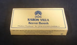 Vintage Karon Villa Karon Beach Phuket Thailand Full Wooden Matches Box Pack - Treasure Valley Antiques & Collectibles