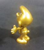 2008 Peyo JAKKS LAFIG Golden Gold Moving Head and Arms 2 3/8" Collectible Smurf Figure - Treasure Valley Antiques & Collectibles