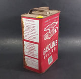 Vintage Eagle No. 1001 Gasoline Filler 1 U.S. Gallon Empty Can (No Spout) - Wellsburg, W. VA - Treasure Valley Antiques & Collectibles