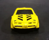 Rare Maisto Crash Test Unit Pontiac Camaro Trans Am Yellow Die Cast Toy Vehicle - Treasure Valley Antiques & Collectibles