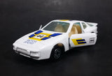 1980s Yatming Porsche 944 Turbo Motor Sport 44 White No. 1089 Die Cast Toy Car Vehicle - Treasure Valley Antiques & Collectibles