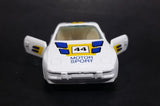 1980s Yatming Porsche 944 Turbo Motor Sport 44 White No. 1089 Die Cast Toy Car Vehicle - Treasure Valley Antiques & Collectibles