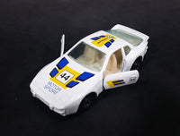 1980s Yatming Porsche 944 Turbo Motor Sport 44 White No. 1089 Die Cast Toy Car Vehicle - Treasure Valley Antiques & Collectibles