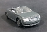 Maisto Motor Works AUDI TT Roadster Convertible Grey Die Cast Toy Car Vehicle - Treasure Valley Antiques & Collectibles