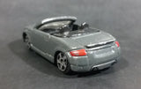 Maisto Motor Works AUDI TT Roadster Convertible Grey Die Cast Toy Car Vehicle - Treasure Valley Antiques & Collectibles