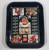 1982 Coca-Cola Coke Youth Outdoors Beach Skiing Sports Calendar Beverage Serving Tray - Treasure Valley Antiques & Collectibles