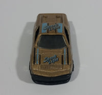 High Speed Corgi Spark Light Gold w/ Light Blue & Black Die Cast Toy Sports Car Vehicle No. 743 - Made in China - Treasure Valley Antiques & Collectibles