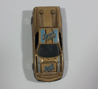 High Speed Corgi Spark Light Gold w/ Light Blue & Black Die Cast Toy Sports Car Vehicle No. 743 - Made in China - Treasure Valley Antiques & Collectibles