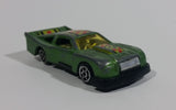 1980s Marz Karz Green #4 Ford Mustang Cobra II S8002 Die Cast Toy Race Car - Treasure Valley Antiques & Collectibles