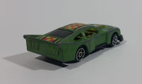 1980s Marz Karz Green #4 Ford Mustang Cobra II S8002 Die Cast Toy Race Car - Treasure Valley Antiques & Collectibles