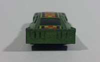 1980s Marz Karz Green #4 Ford Mustang Cobra II S8002 Die Cast Toy Race Car - Treasure Valley Antiques & Collectibles