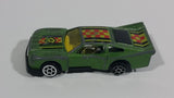 1980s Marz Karz Green #4 Ford Mustang Cobra II S8002 Die Cast Toy Race Car - Treasure Valley Antiques & Collectibles