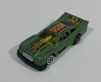 1980s Marz Karz Green #4 Ford Mustang Cobra II S8002 Die Cast Toy Race Car - Treasure Valley Antiques & Collectibles