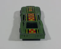 1980s Marz Karz Green #4 Ford Mustang Cobra II S8002 Die Cast Toy Race Car - Treasure Valley Antiques & Collectibles