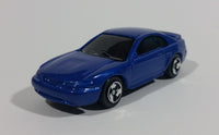 Maisto 1999 Ford Mustang Blue Die Cast Toy Car Vehicle 1/64 Scale - Treasure Valley Antiques & Collectibles