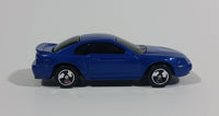 Maisto 1999 Ford Mustang Blue Die Cast Toy Car Vehicle 1/64 Scale - Treasure Valley Antiques & Collectibles