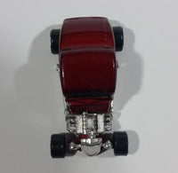 1998 Matchbox 1933 Ford Coupe Maroon Red Good Year Tires Die Cast Hot Rod Toy Car Vehicle - Treasure Valley Antiques & Collectibles