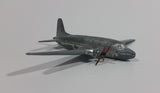 1947-49 Dinky Toys Viking Twin Propeller Aircraft Airplane Silver Die Cast Toy Plane - Treasure Valley Antiques & Collectibles