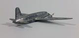 1947-49 Dinky Toys Viking Twin Propeller Aircraft Airplane Silver Die Cast Toy Plane - Treasure Valley Antiques & Collectibles