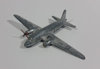 1947-49 Dinky Toys Viking Twin Propeller Aircraft Airplane Silver Die Cast Toy Plane - Treasure Valley Antiques & Collectibles