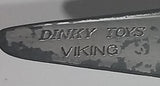 1947-49 Dinky Toys Viking Twin Propeller Aircraft Airplane Silver Die Cast Toy Plane - Treasure Valley Antiques & Collectibles