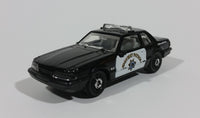 2014 Matchbox Heroic Rescue 1993 Ford Mustang LX SSP Highway Patrol Black Die Cast Car Toy Police Emergency Vehicle - Treasure Valley Antiques & Collectibles