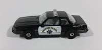 2014 Matchbox Heroic Rescue 1993 Ford Mustang LX SSP Highway Patrol Black Die Cast Car Toy Police Emergency Vehicle - Treasure Valley Antiques & Collectibles