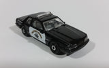 2014 Matchbox Heroic Rescue 1993 Ford Mustang LX SSP Highway Patrol Black Die Cast Car Toy Police Emergency Vehicle - Treasure Valley Antiques & Collectibles